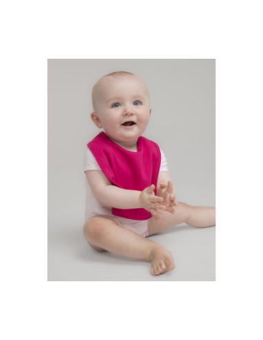 L-LW082-Plain And Contrast Bib